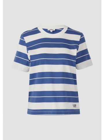 s.Oliver T-Shirt in 55G6_royalblau