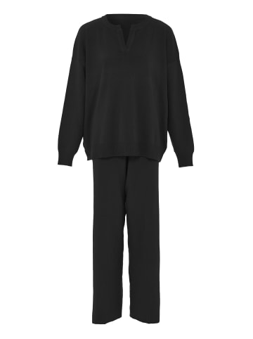 Blonda Pullover And Pants Set in Schwarz