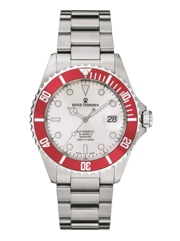 Revue Thommen Analoguhr für Herren in silber