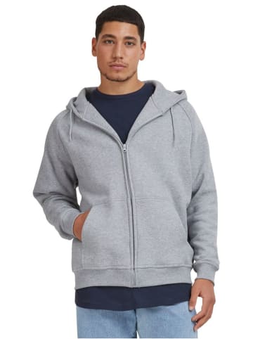 Urban Classics Sweatshirt ZIP HOODY in Grau