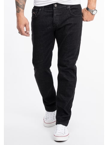 Rock Creek Jeans Straight Leg in Schwarz