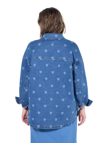 Studio Untold Hemdbluse in blue denim
