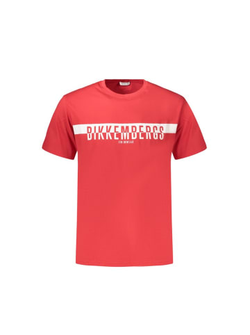 Bikkembergs Rot Baumwolle Herren T-Shirt