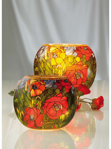 Goebel Vase " Louis Comfort Tiffany  Mohnblume " in Tiffany - Orientalische Mohnblume