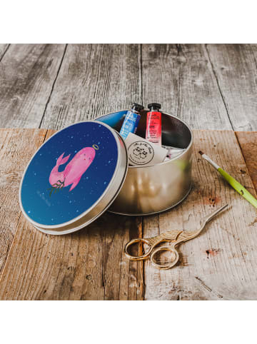 Mr. & Mrs. Panda Keksdose Sternzeichen Jungfrau ohne Spruch in Sternenhimmel Blau