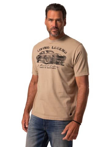 JP1880 Kurzarm T-Shirt in taupe