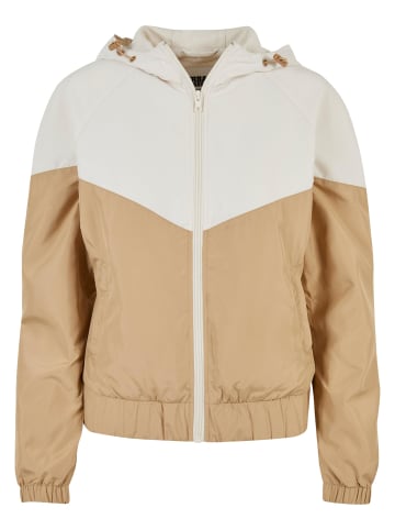 Urban Classics Windbreaker in whitesand/unionbeige