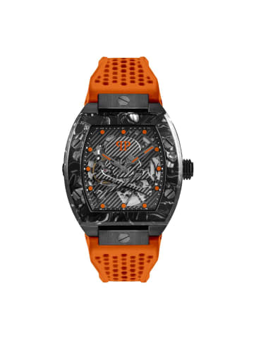 Philipp Plein Quarzuhr PWBAA1222 in schwarz orange