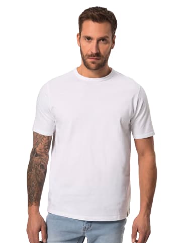 JP1880 Kurzarm T-Shirt in schneeweiß