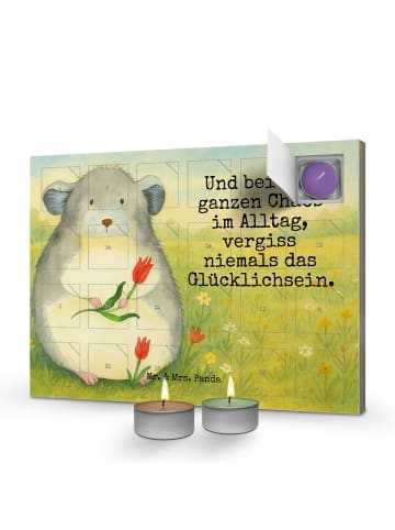 Mr. & Mrs. Panda Duftkerzen Adventskalender Chinchilla Blume Des... in Weiß