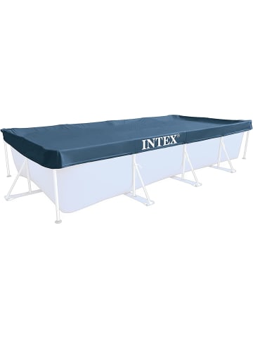 Intex Abdeckplane für Frame Pool 450x220cm in blau