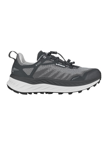 LOWA SHOES "Fortux GTX" in schwarz/weiß
