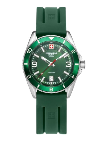 Swiss Alpine Military by Grovana Analoguhr für Herren in Grün