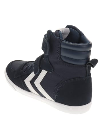 Hummel Sneaker High in Blau/Weiß