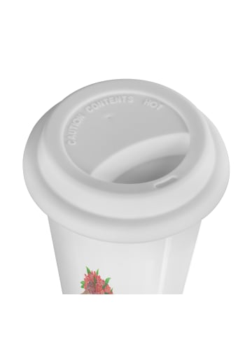 Mr. & Mrs. Panda Thermobecher Meerschweinchen Weisheit mit Spruch in Weiß