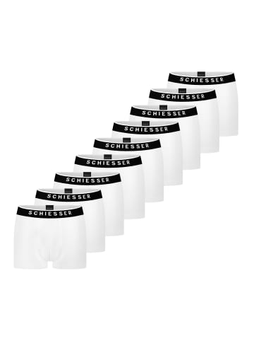 Schiesser Retro Short / Pant 95/5 Organic Cotton in Weiß