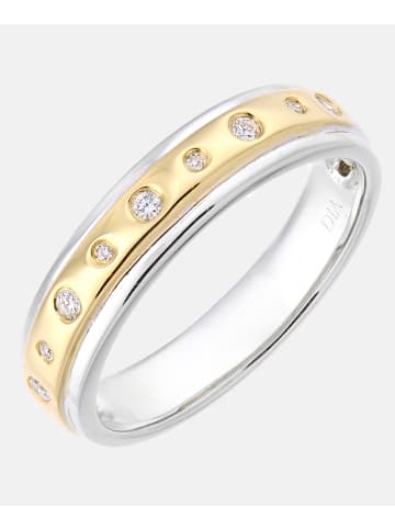 Diamant L'éternel Eternity-Ring aus 375 Gelbgold mit 0.08 Karat Diamant