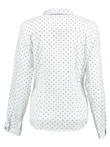 OS-Trachten Bluse Lapilo in jeans