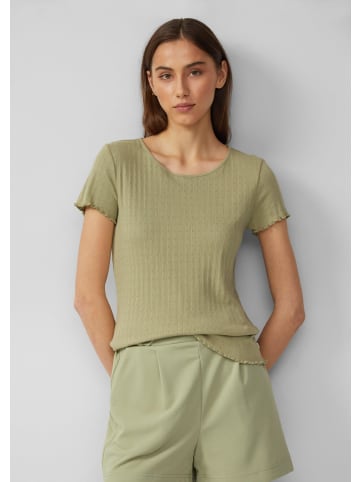 QS T-Shirt in 7297_helles olivgrün