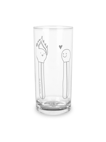 Mr. & Mrs. Panda Trinkbecher Streichhölzer ohne Spruch in Transparent