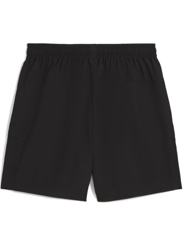 Puma Sporthose "WARDROBE ESS Relaxed Cargo Shorts 6" WV" in Schwarz
