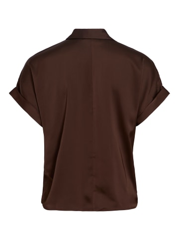 Vila Hemd in Chocolate Brown1