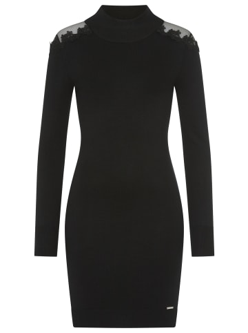 Bruno Banani Strickkleid in schwarz