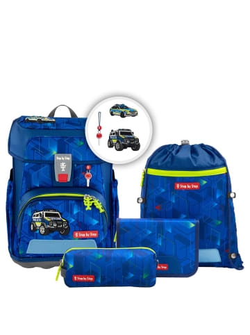 Step by Step Cloud - Schulranzen Set 5tlg. (Police Truck Charly) in Police Truck Charly