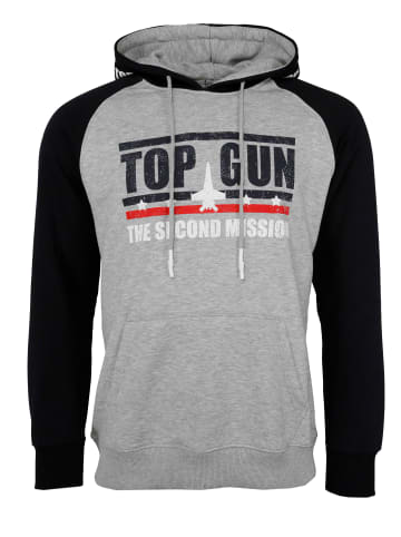 TOP GUN Kapuzenpulli TG20212022 in grey mélange