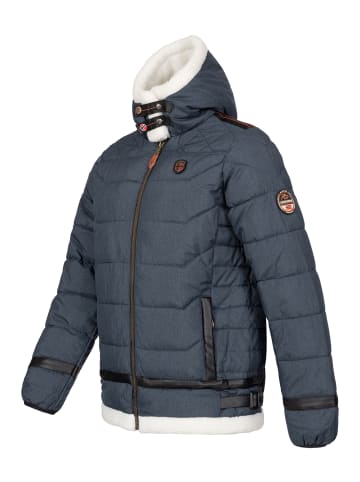 Geo Norway Winterjacke in Navy