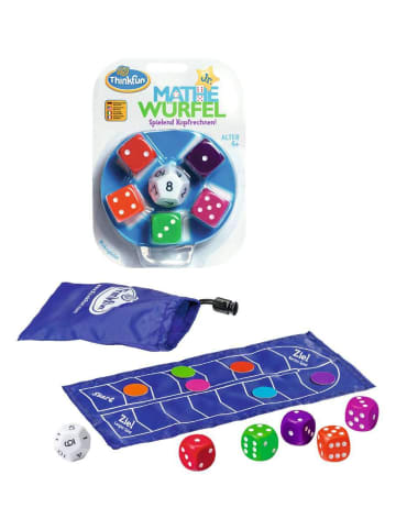 Thinkfun Lernspiel ThinkFun Mathe Würfel Junior - Lernspiel ab 6 Jahre Ab 6 Jahre in bunt