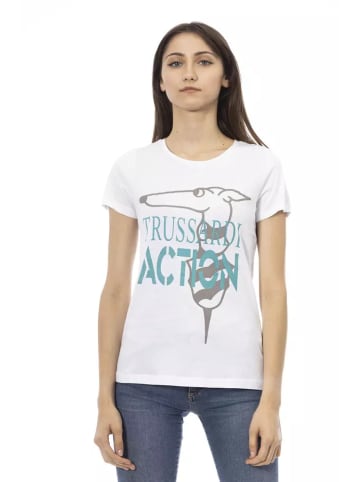 Trussardi Action Weiß Baumwolle Tops & T-Shirt