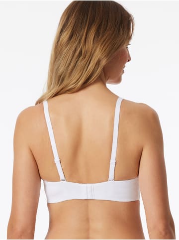 Schiesser Bügel-BH Bandeau mit Schale - Unique Micro in Weiß