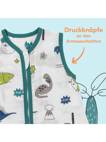 Schlummersack Musselin Babyschlafsack, 0.5 TOG in Gelb