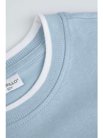 Coccodrillo T-shirt mit kurzen Ärmeln in blau