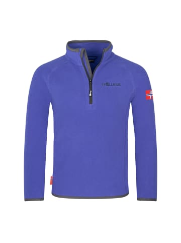 Trollkids Funktionsshirt Nordland in glow blue