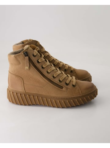 Schnürstiefeletten in Braun