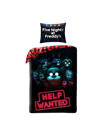 COFI 1453 Five Nights at Freddy's Bettwäsche Set 140 × 200 cm 70 × 90 in Mehrfarbig