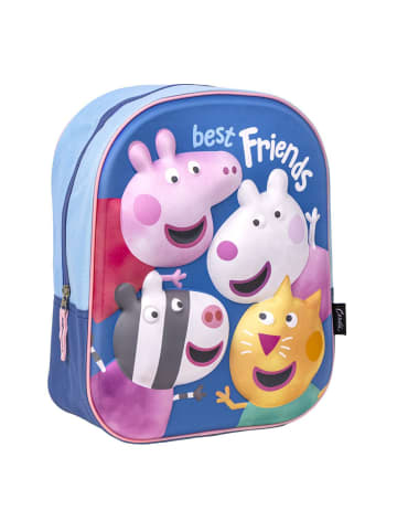 COFI 1453 3D Rucksack Peppa Pig Freizeitrucksack in Mehrfarbig