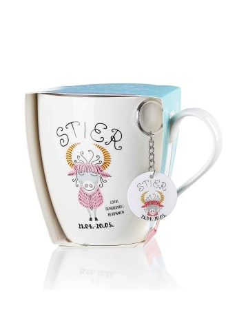 Ritzenhoff & Breker Jumbotasse Stier Astro 650 ml in bunt