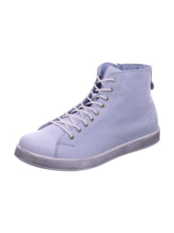 Esgano Damenschnürrstiefel kalt flach Da.-Schnürer in  Blau