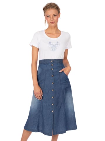 OS-Trachten Trachtenrock LINDAU in marine