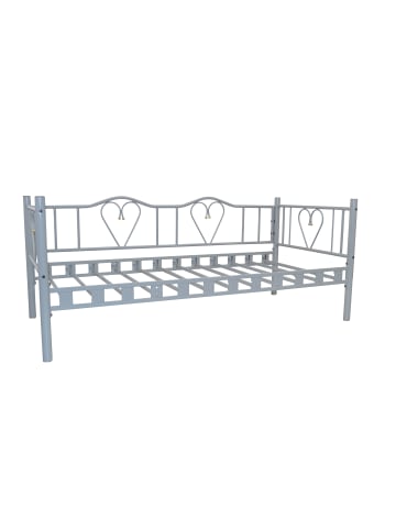 möbel-direkt Daybed 90x200 cm Santi in grau