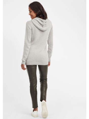 Oxmo Strickpullover OXCable in Grau