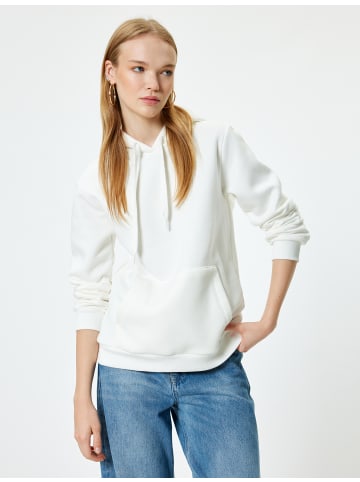 KOTON Sweatshirt in Ekru