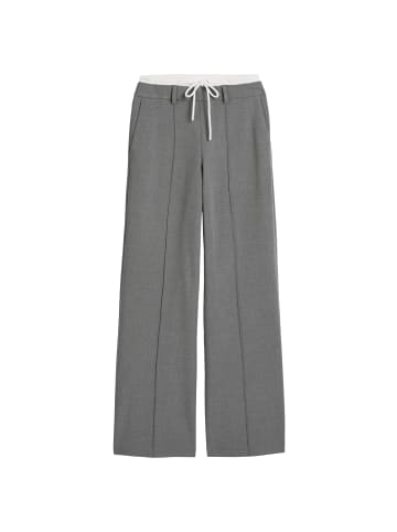 Marc O'Polo DENIM Two-in-One Hose loose in Asphalt Melange