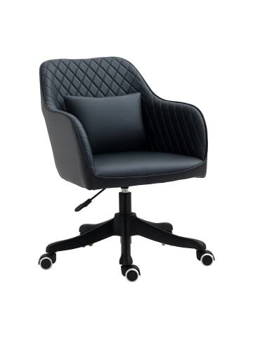 Vinsetto Massage Bürostuhl-57B x 70T x 78-86H cm-Anthrazitgrau