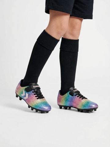 Hummel Klettverschluss Fußball Schuh Top Star Fußball Kinder in PINK-A-BOO2