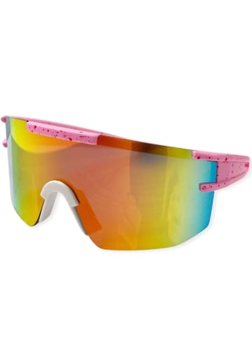 BEZLIT Herren Sonnenbrille in Rosa/Weiss-Rot/Blau - Rot
