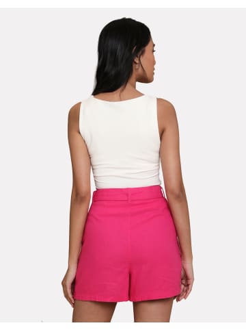 Threadbare Stoffshorts THB Laurence Tie Waist Short in Pink